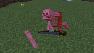 Skeleton shattering when killed