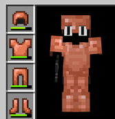 The Copper Armor item texture.