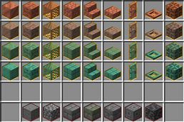 waxed and infested item outlines with 3D doors and trapdoors