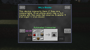Automated Compacter Recipe
