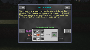 Experience Vault Recipe