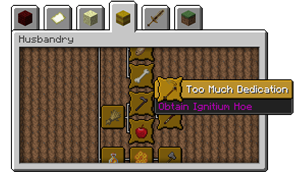 Ignitium Hoe Advanement