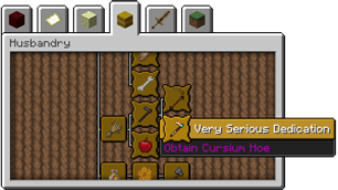 Cursium Hoe Advancement