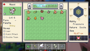 Shows perfect IVs