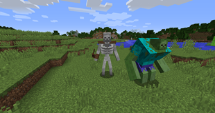 Mutant Skeleton & Mutant Zombie