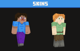 Default skins