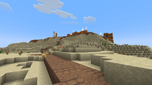 Desert Village Path