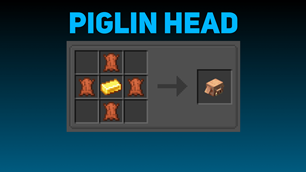 Piglin Head