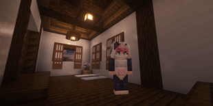 Sayori's Cow Costume