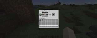 Crafting Coal Helmet