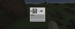Crafting Coal Chestplate