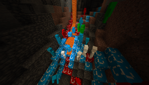 they are in the cave
