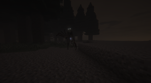 Cryptid Chasing the Player