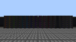 Colorful server blocks