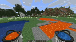 Animated textures for the buckets