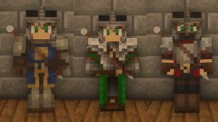 Custom Cosmetic Armors for each Main Kingdom!