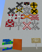 Dynamic Crossbuck Signs