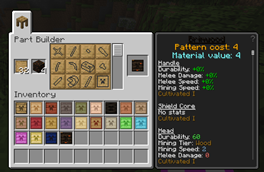 All wood material variants