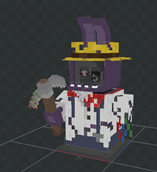 Drudge bonnie without glitched textures.