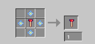 Charged Plunger Recipe (4 Nether Stars and 1 Plunger)