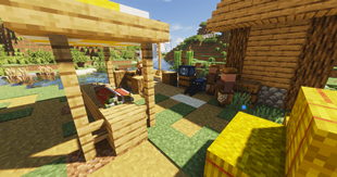 A fishmonger on the port