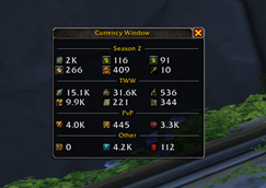 Currency Window