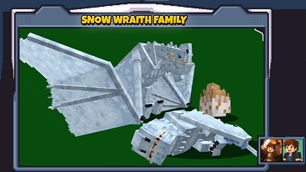 Snow Wraith With His Family