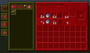 Crafting Organism GUI
