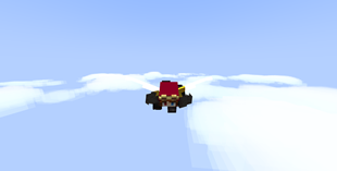 Flying above the clouds