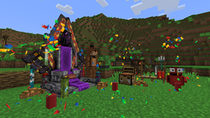 Incredible decoration thanks to the immersive furniture mod