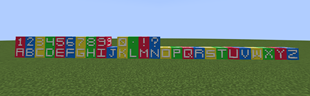 Letter and number blocks