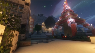 Colony Monument at Night