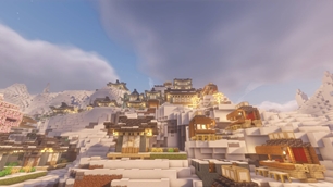 Overhalled Village on a Hill