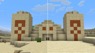 Desert Temple comparison