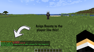 Overview of bounty player button.