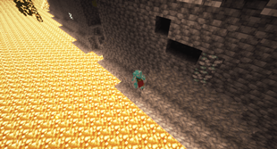 용암과 같은 열원 근처에서는 체온이 급격히 올라갑니다.