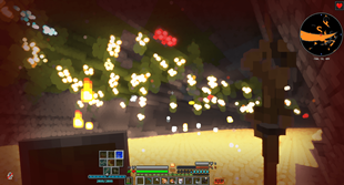 체온이 높아진 화면.