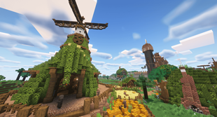 다양한 마을과 던전