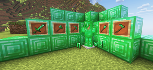 Emerald gear!