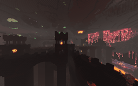 A cursed citadel where light dares not linger.