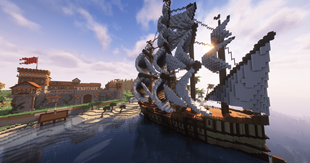 Giant Pirate Ship