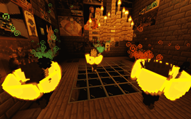 Broods over spells long forbidden.