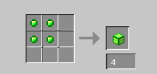 Large Xp Orb Block Craft