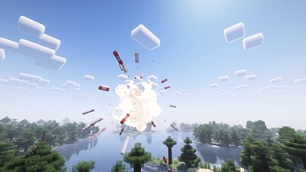 Watch explosions rain from the sky like never before