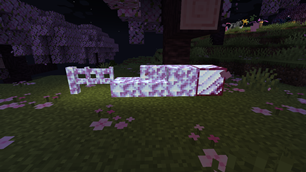 Amethyst blocks