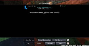 Multiplayer Tab