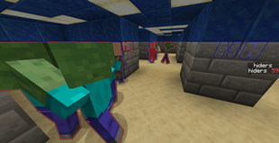just a photo. also you can see all hiders left on the side of your screen.
