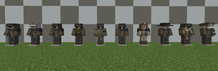 Colonial uniform sets