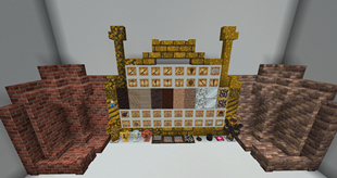 weapons, armor & building blocks update
