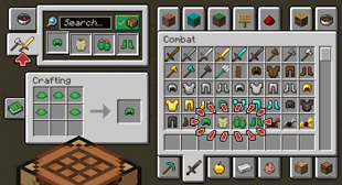 Crafting and Searching